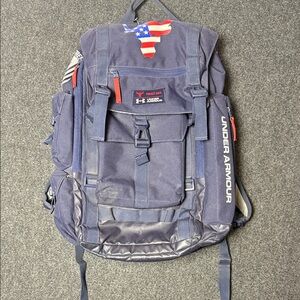 Under Armour Project Rock Blue Backpack